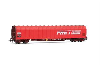 Jouef H0 SNCF Schiebeplanenwagen Rils, FRET, Ep. IV-V