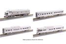 Kato N CB&Q/D&RGW/WP Reisezug-Grundset California Zephyr, 4-tlg.