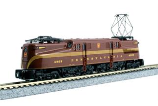 Kato N PRR Elektrolok GG1 #4909, Tuscan Red Five Stripe