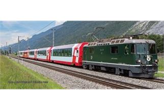 Kato N RhB Elektrolok Ge 4/4 II 611 Landquart, Grün & Chrom