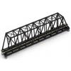 Kato N Unitrack S248T Kastenbrücke schwarz 248 mm, 1-gleisig {77204}