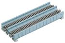 Kato N Unitrack WS186T Blechträgerbrücke hellblau 186 mm, 2-gleisig [20-455]