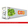 Kiss 1 45'-Reefer Coop Kopfsalat, weiss