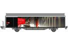 Kiss 1 SBB Güterwagen Hbils-vy 21 RIV 85 CH-SBB 237 0 458-1 GOTTHARD 2016