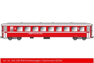 Kiss IIm (Digital) RhB Einheitswagen I B 2350, neurot