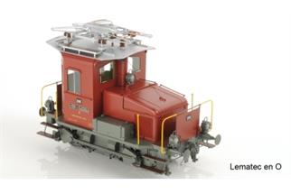Lematec H0 (DC Digital) SBB Rangiertraktor Te II 235, braun, Ep. III-IV