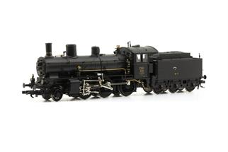 Liliput H0 (DC) SBB Dampflok B 3/4 1361, Ep. III