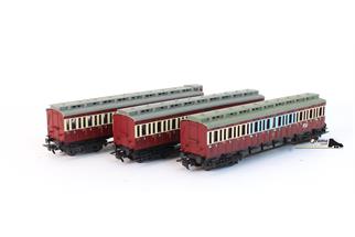 Liliput H0 DR Personenwagen, 3- tlg. (OCC)