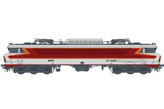 LS Models H0 (AC Sound) SNCF Elektrolok CC 6523, Arzens metallicgrau, Ep. IV