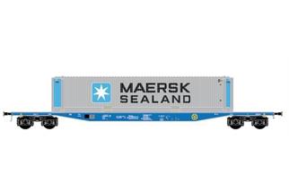 LS Models H0 D-Nacco Container-Tragwagen Maersk Sealand