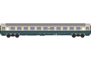 LS Models H0 DB Reisezugwagen Bvmz 237.4, 2. Klasse, ozeanblau/elfenbein, Ep. IVc