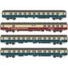 LS Models H0 DB Reisezugwagen-Set Alpen-See-Express, Ep. IV, 4-tlg.
