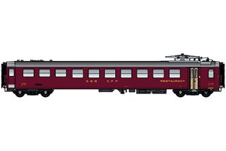 LS Models H0 (DC) SBB Speisewagen EW I Dr4, rot, Ep. IIIb