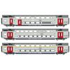 LS Models H0 (DC) SNCB Doppelstockwagen-Set M6 BD/B/A, Ep. Vb, 3-tlg.