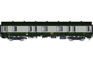 LS Models H0 (DC) SNCF Gepäckwagen MC76 Dd2, grün/grau, Ep. IV