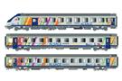 LS Models H0 (DC) SNCF Wagenset , TER Alsace, sigle carmillon, 3-tlg.