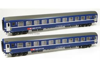 LS Models H0 SBB Liegewagen-Set UIC-Z2 Bcm, Ep. V, 2-tlg.