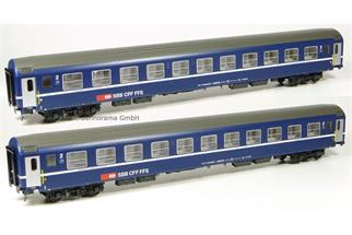 LS Models H0 SBB Liegewagen-Set UIC-Z2 Bcm, Ep. V, 2-tlg.