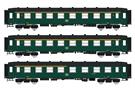 LS Models H0 SNCB Reisezugwagen-Set I2 A/A/AR, Ep. IIIc, 3-tlg.