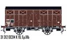 LS Models H0 SNCF gedeckter Güterwagen OCEM K 19, Ep.IIIb