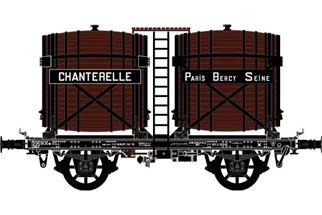 LS Models H0 SNCF OCEM-Weinfasswagen, CHANTERELLE, Ep. IIIa