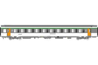 LS Models H0 SNCF Personenwagen Corail VTU B11tu, Nouille-Logos, Ep. IV-V