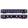 LS Models N ÖBB Nachtzugwagen-Set Bcmz/WLABmz, Nightjet DANI, Ep. VI, 2-tlg.