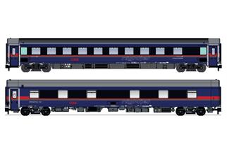 LS Models N ÖBB Nachtzugwagen-Set Bcmz/WLABmz, Nightjet DANI, Ep. VI, 2-tlg.