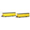 Mabar N SBB Postwagen-Set Z2 252/268, Post, gelb, 2-tlg.