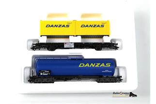 Märklin 47422 H0 SBB/DB Wagen-Set Danzas, 2-tlg. *OCCASION*