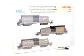 Märklin 4788 H0 SBB Kesselwagen-Set ETRA, 3-tlg. *OCCASION*