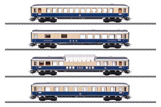 Märklin H0 (AC) DB Reisezug-Wagenset Rheingold, Ep. III, 4-tlg. (MHI)