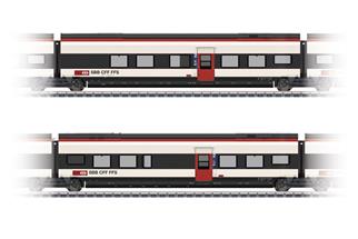 Märklin H0 (AC) SBB Elektrotriebzug-Ergänzungsset 1 RABe 501 003, Giruno, Ep. VI, 2-tlg.