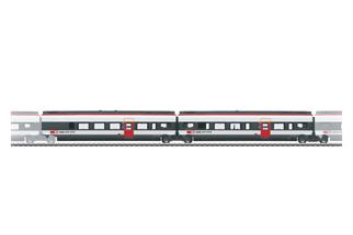 Märklin H0 (AC) SBB Elektrotriebzug-Ergänzungsset 3 RABe 501 022, Giruno, Ep. VI, 2-tlg.