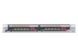 Märklin H0 (AC) SNCF TGV-Ergänzungsset 2 Euroduplex, inOui, Ep. VI, 2-tlg.