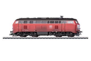 Märklin H0 (AC Sound) DB AG Diesellok 218 464-6, orientrot, gealtert, Ep. V (MHI)