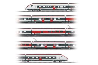 Märklin H0 (AC Sound) SBB Elektrotriebzug-Grundset RABe 501 022, Giruno, Ep. VI, 5-tlg.