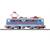 Märklin H0 (AC Sound) SJ Elektrolok Rc6, blau, Ep. V