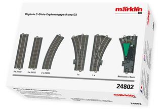 Märklin H0 C-Gleis Ergänzungsset Digital D2