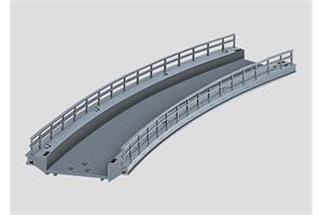 Märklin H0 C-Gleis Rampenstück gebogen Radius 437,5 mm