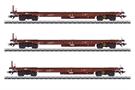 Märklin H0 DB AG Taschenwagen-Set Sdgkms 707, Ep. V, 3-tlg.