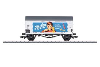 Märklin H0 DB gedeckter Güterwagen Gms 30, Haribo, Ep. III (MHI)