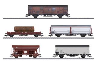 Märklin H0 DB Güterwagen-Set zur BR 193, Ep. IV, 4-tlg.