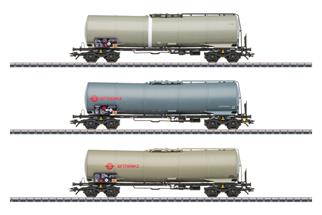 Märklin H0 Ermewa Kesselwagen-Set Zans, Ep. VI, 3-tlg.