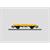 Märklin H0 MyWorld DB Niederbordwagen gelb zu Kranwagen 4671