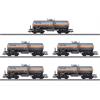 Märklin H0 VTG Chlorgaskesselwagen-Set, Ep. V, 5-tlg. (MHI)
