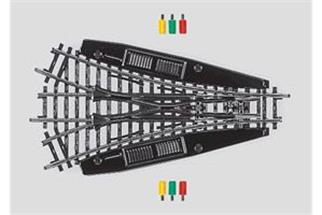 Märklin K-Gleis Dreiwegweiche Radius 424,6 mm