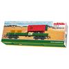 Märklin Start up H0 Niederbordwagen Landwirtschaft