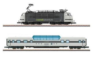 Märklin Z RailAdventure Elektrolok 103 222-6 mit Aussichtswagen SRmz LUXON, Ep. VI, 2-tlg.