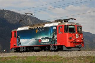 MDS N (Digital) RhB Elektrolok Ge 4/4 II 615 Klosters, RE-Power - Winter